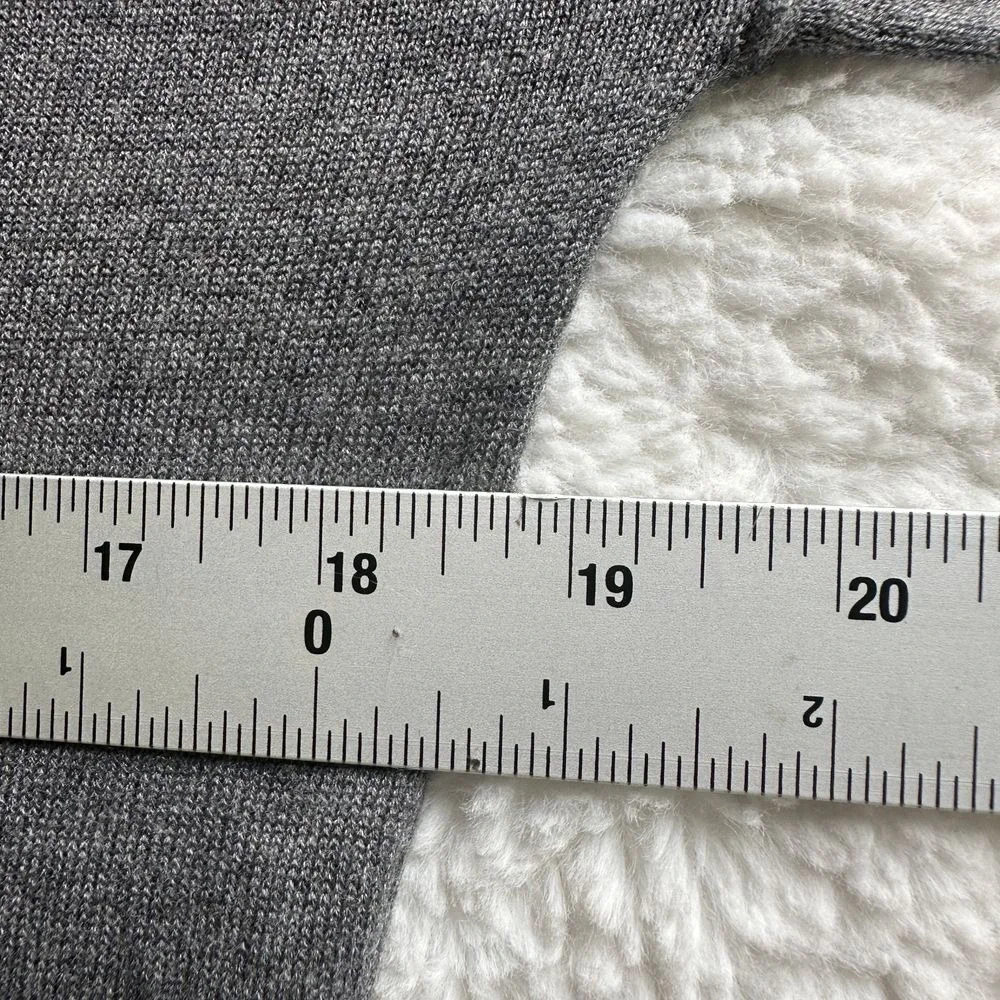 Trouve Cashmere Blend Sweater Gray Knit XS‎ Cabincore Academia Preppy NWOT